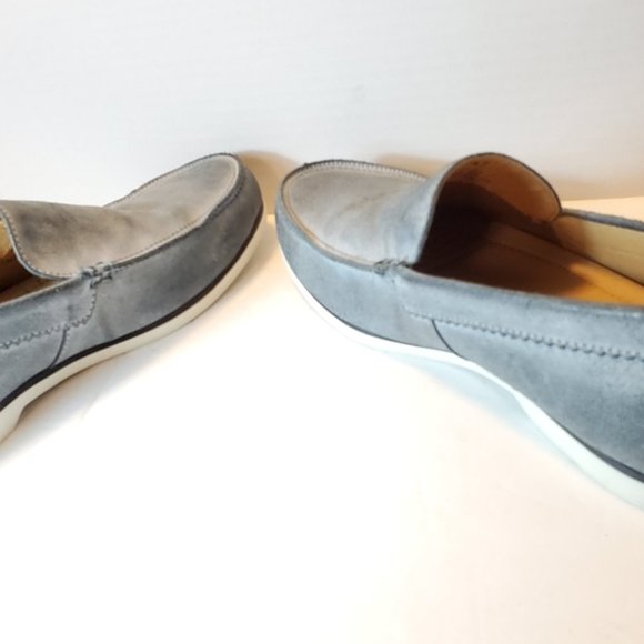 VINCE CAMUTO MAN LOAFERS SHOES US SZ 11 GRAY COLOR - Picture 5 of 10